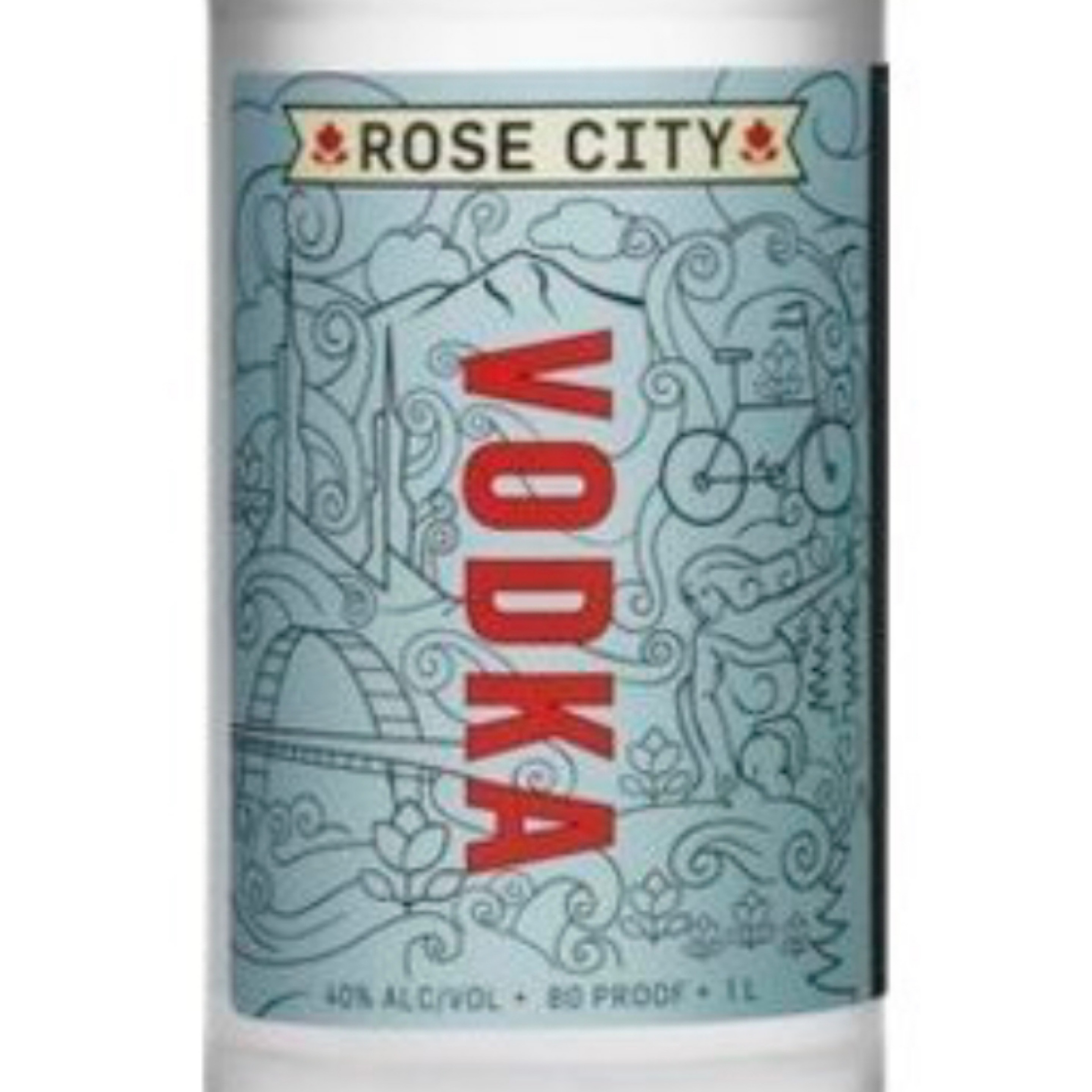 Okoboji Vodka bottle