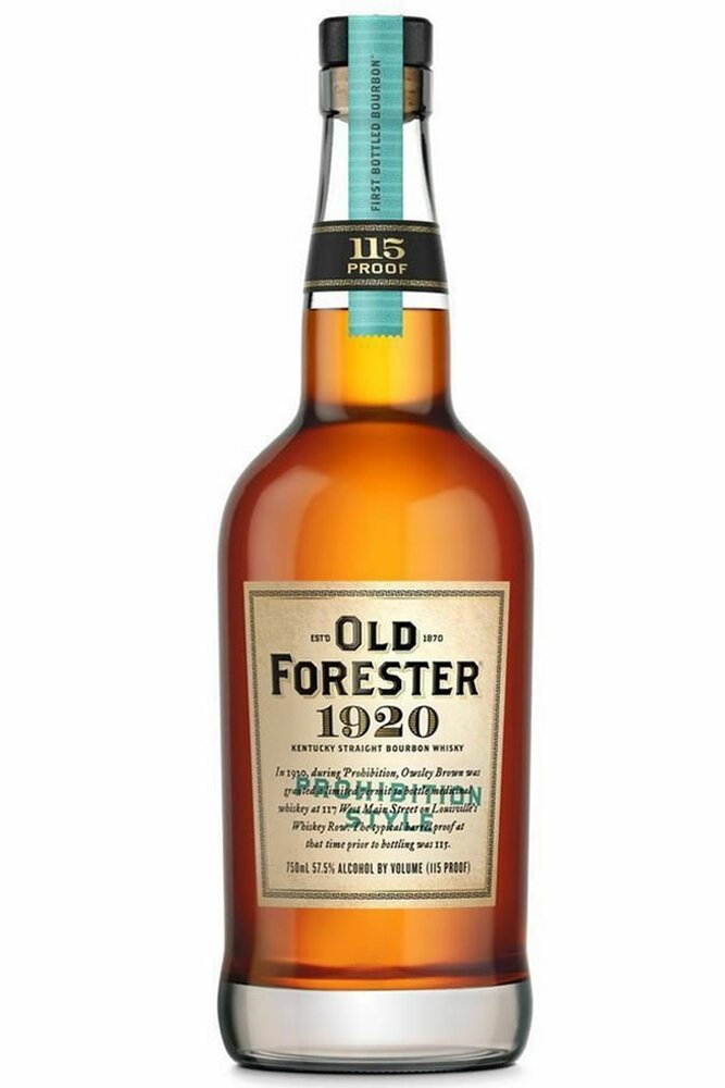 Old Forester 1920 Use Code 20376 bottle