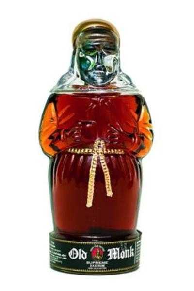Old Monk Supreme Rum bottle