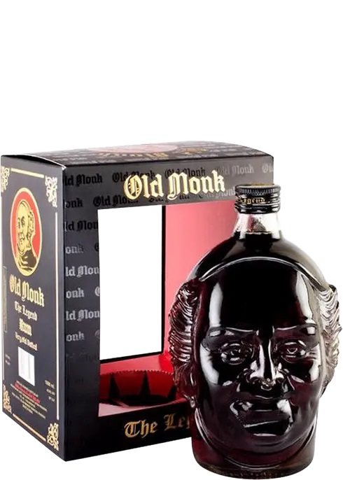Old Monk The Legend Rum bottle