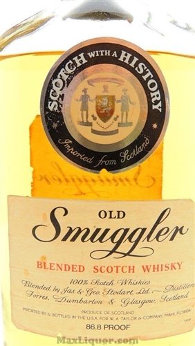 Old Smuggler Scotch Pet bottle