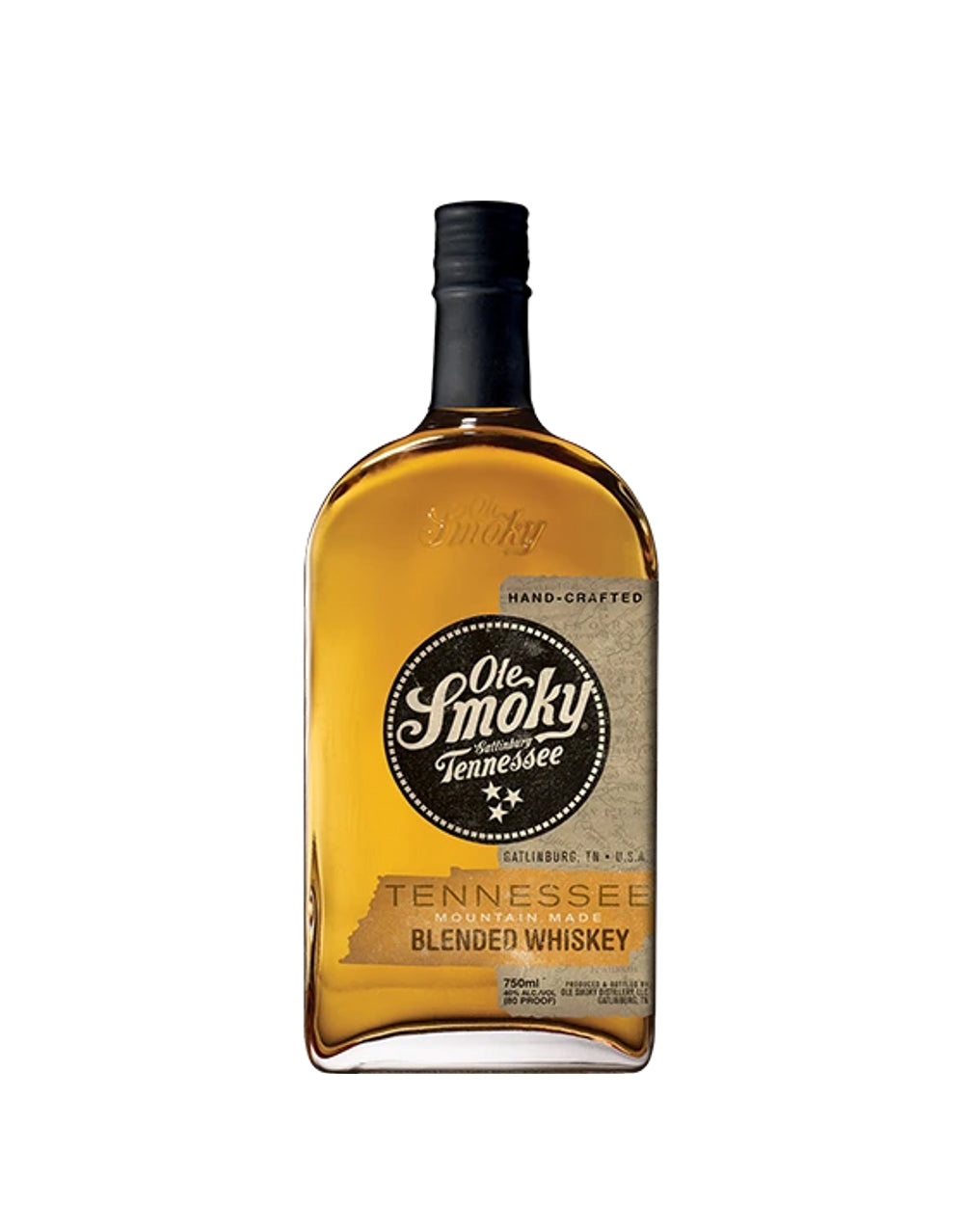 Ole Smoky Blended Whiskey Disco bottle