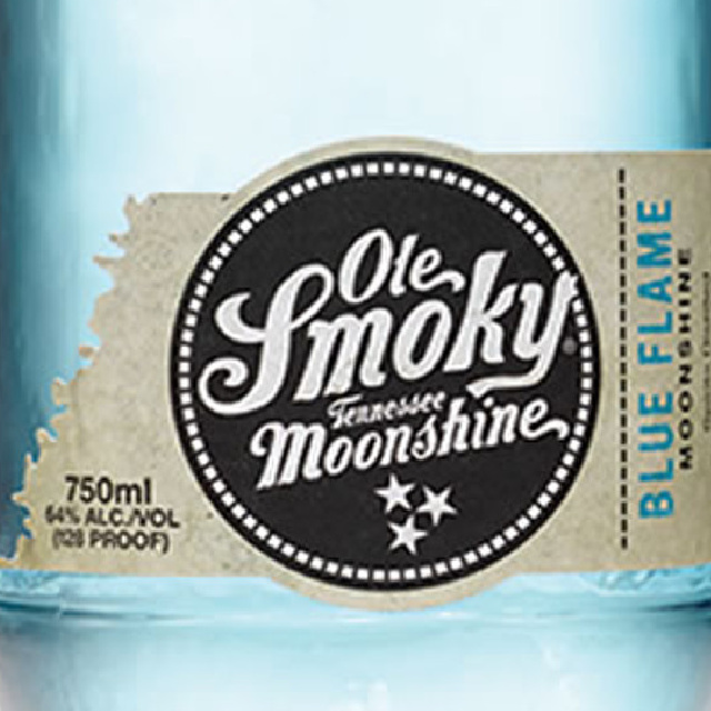 Ole Smoky Blue Flame Moonshine Mini bottle