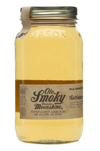 Ole Smoky Butterscotch Moonshine Disco bottle