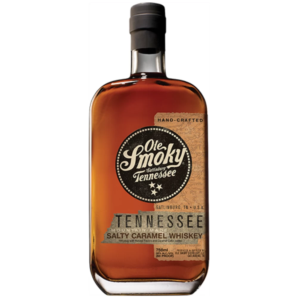 Ole Smoky Salty Caramel Whiskey Mini bottle