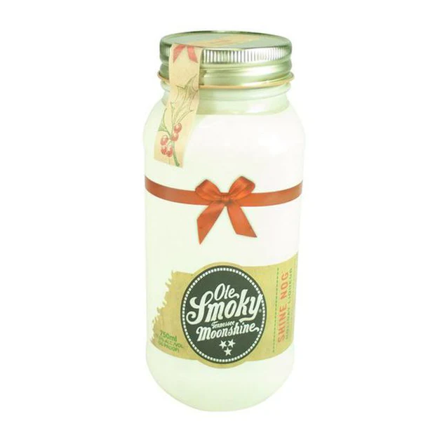 Ole Smoky Shine Nog Moonshine bottle