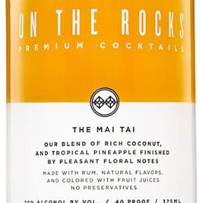 On The Rocks Cocktails Cruzan Mai Tai Pet bottle