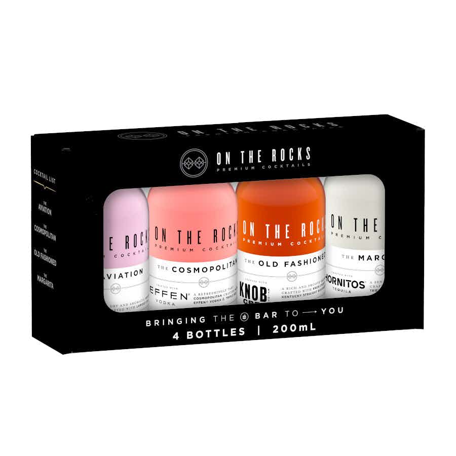 On The Rocks Combo Pack 200Ml 6 Pack bottle