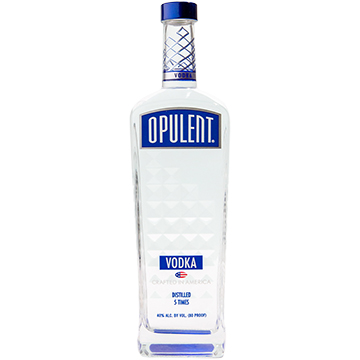 Opulent Vodka bottle