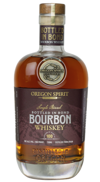 Oregon Spirit Bottled In Bond Bourbon Dno bottle