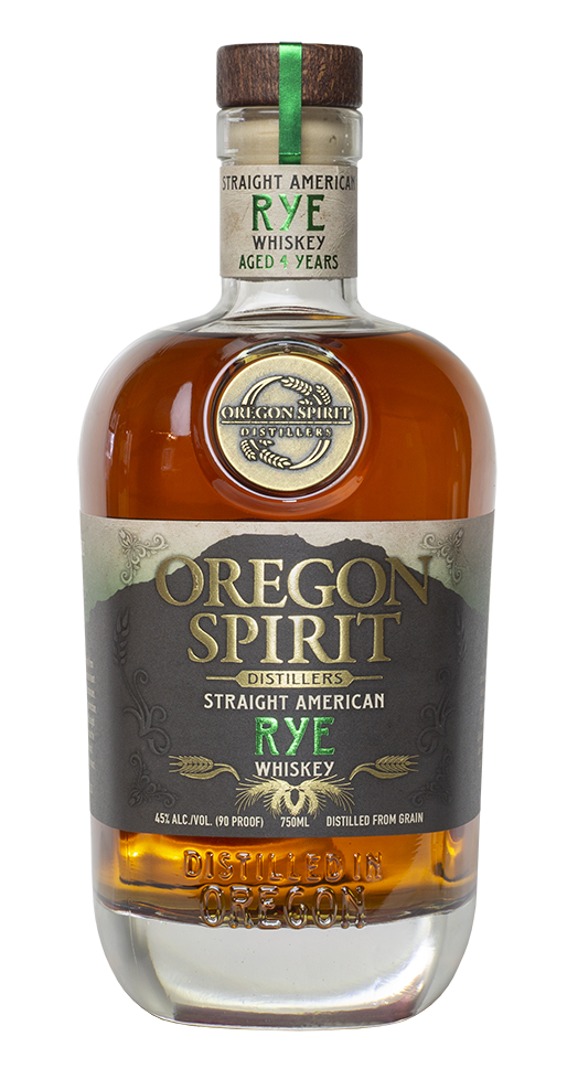 Oregon Spirit Distillers Straight American Rye Whiskey Dno bottle