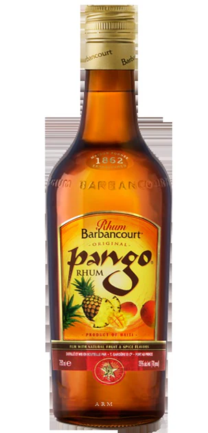 Pango Rhum Barbancourt bottle