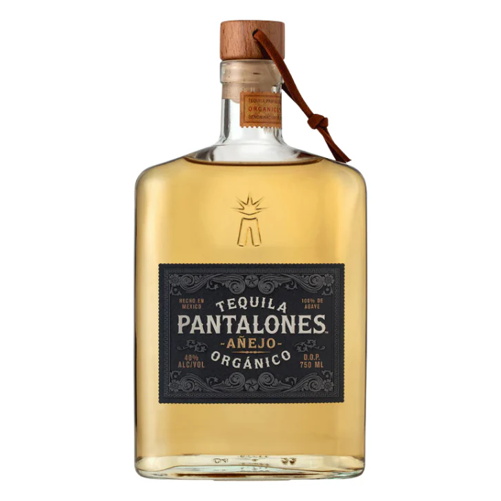 Pantalones Tequila Anejo bottle