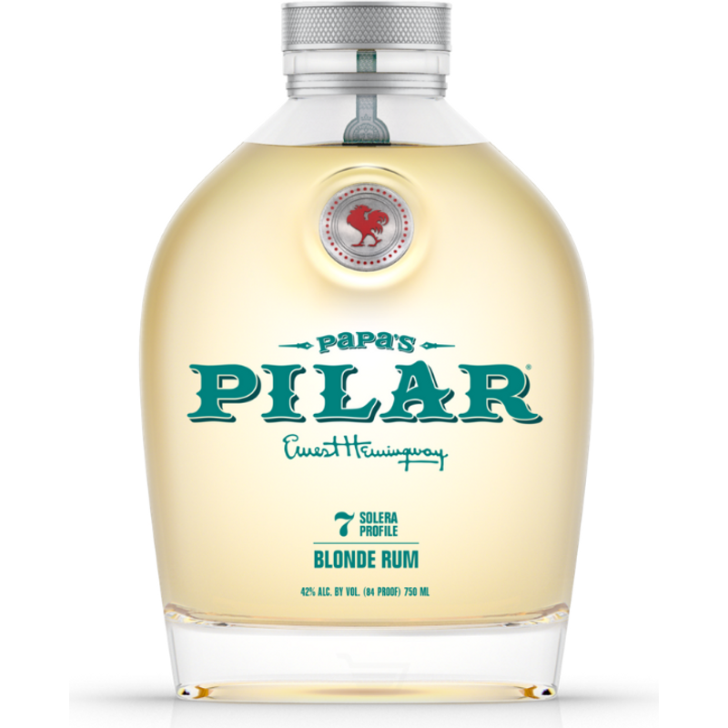 Papas Pilar Blonde Rum bottle