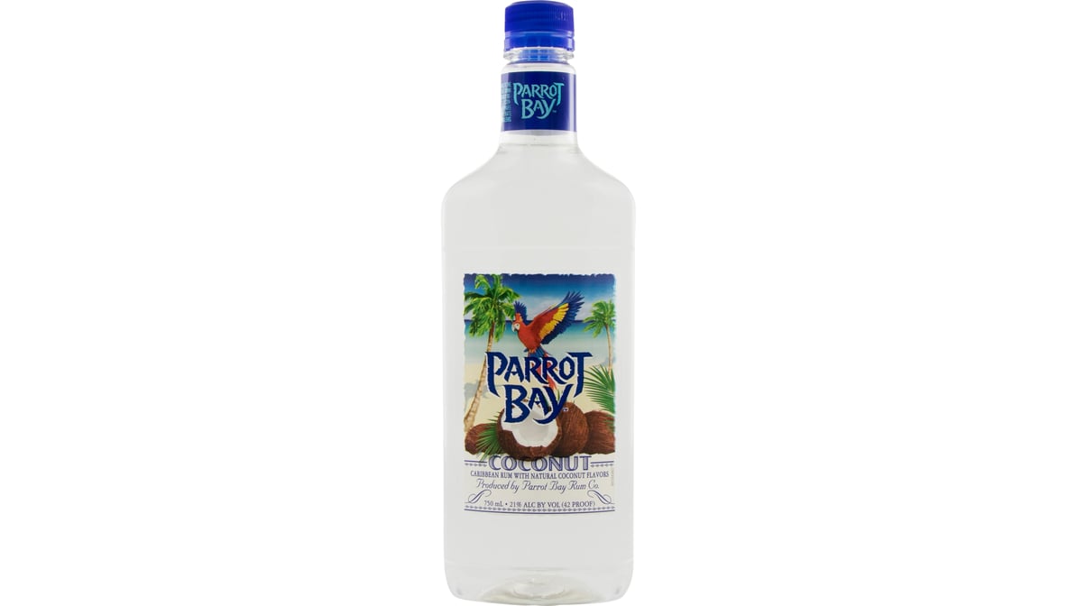 Parrot Bay Coconut bottle