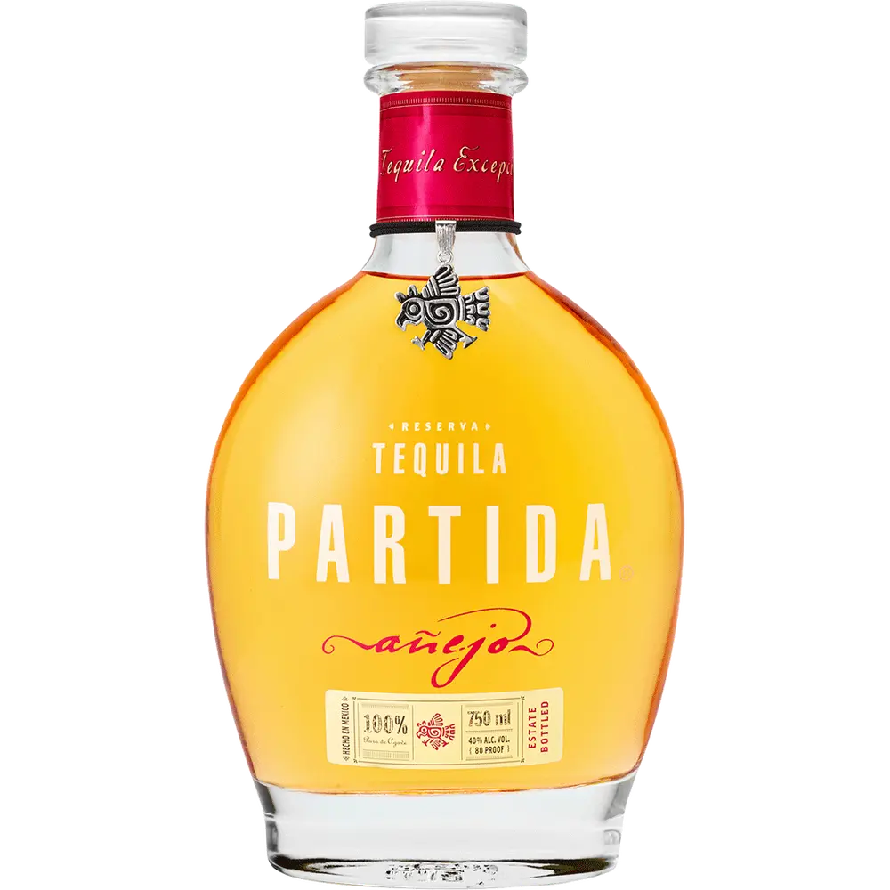 Partida Anejo Tequila bottle