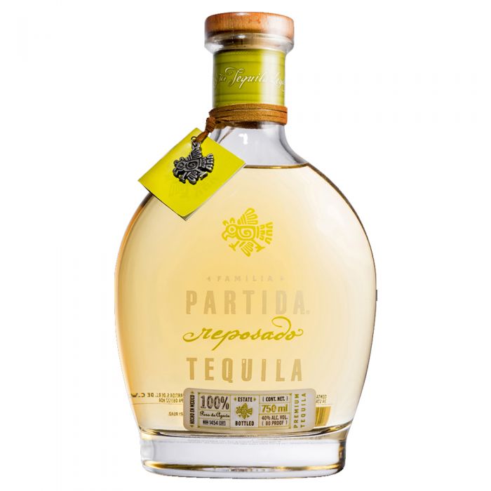 Partida Reposada Tequila bottle