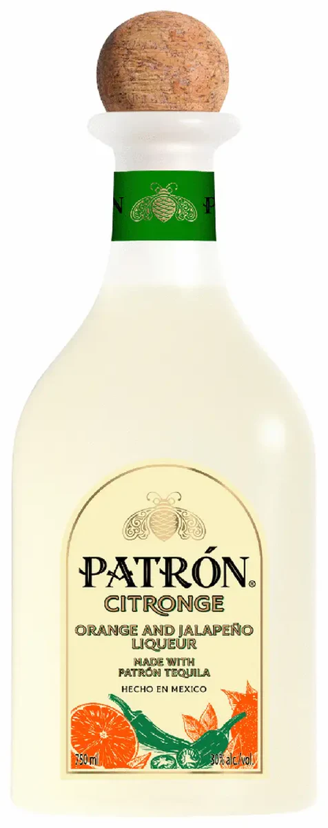 Patron Citronge Orange & Jalapeno bottle