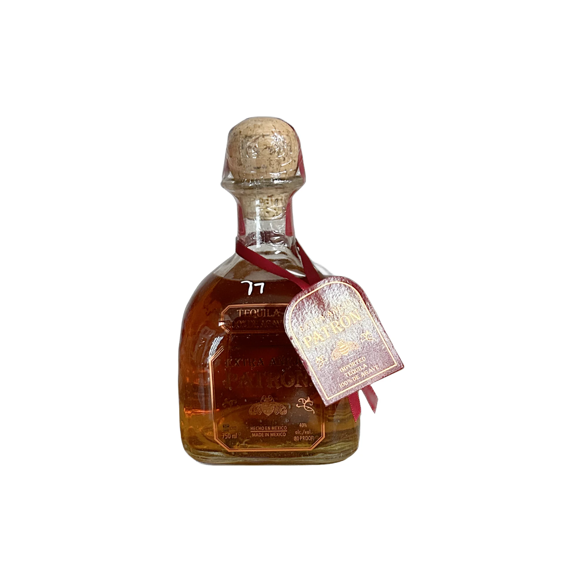 Patron Extra Anejo bottle