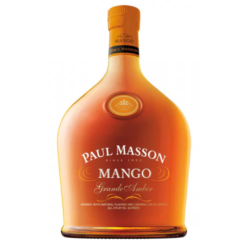 Paul Masson Coconut Grande Amber Brandy bottle