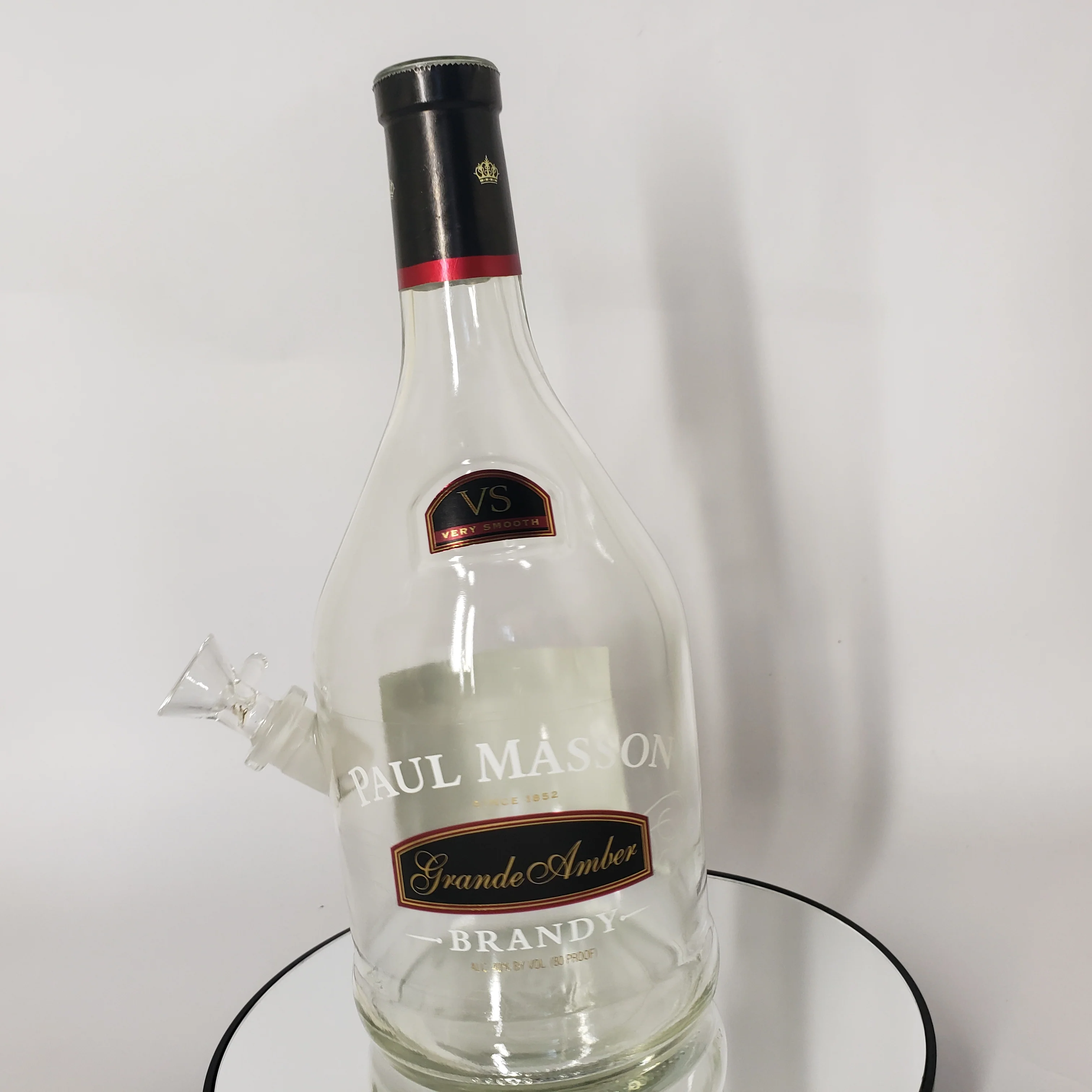 Paul Masson Grande Amber Brandy Vs Mini bottle