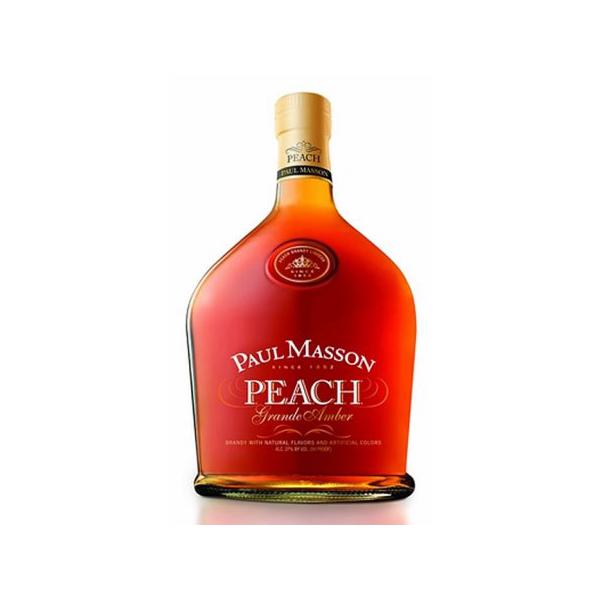 Paul Masson Peach Grande Amber Brandy Mini bottle