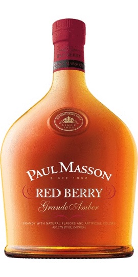 Paul Masson Watermelon Grande Amber Brandy bottle