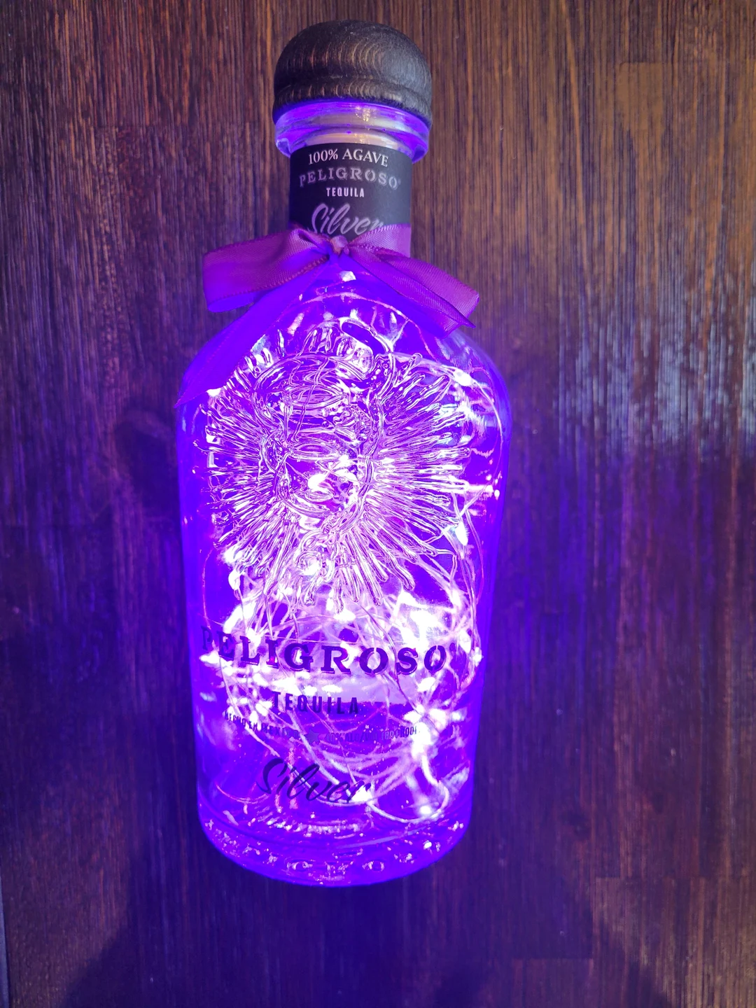 Peligroso Silver Tequila bottle