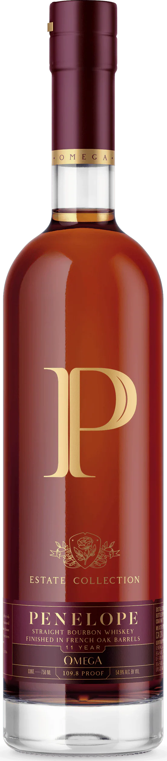 Penelope Project X White & Ruby Double Port Finish Btb bottle