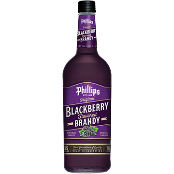 Phillips Blackberry Brandy bottle