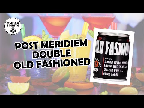 Post Meridiem Old Fashioned bottle