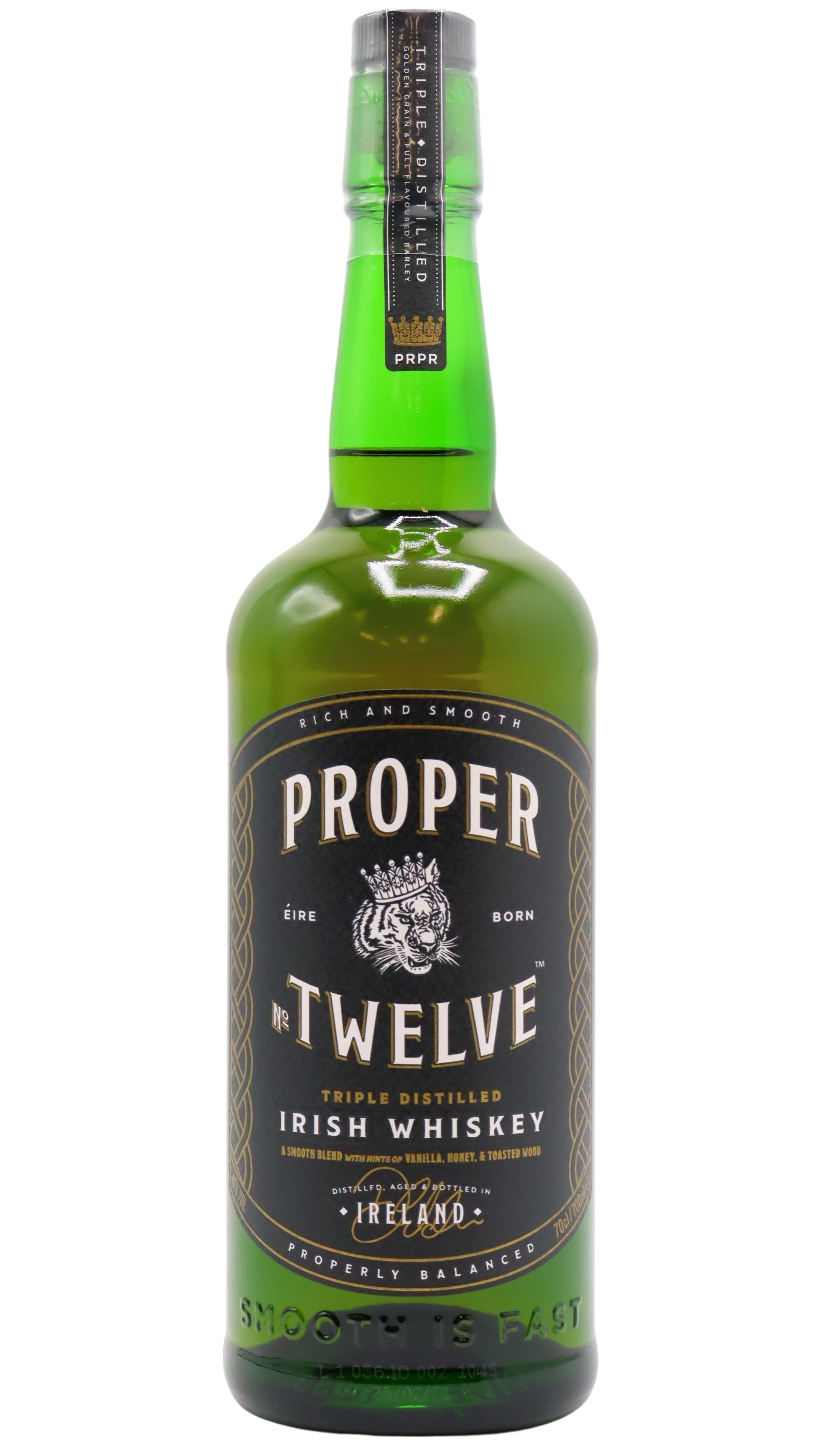 Proper No. Twelve bottle