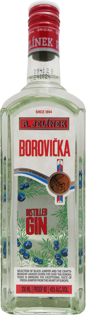 R. Jelinek Borovicka bottle