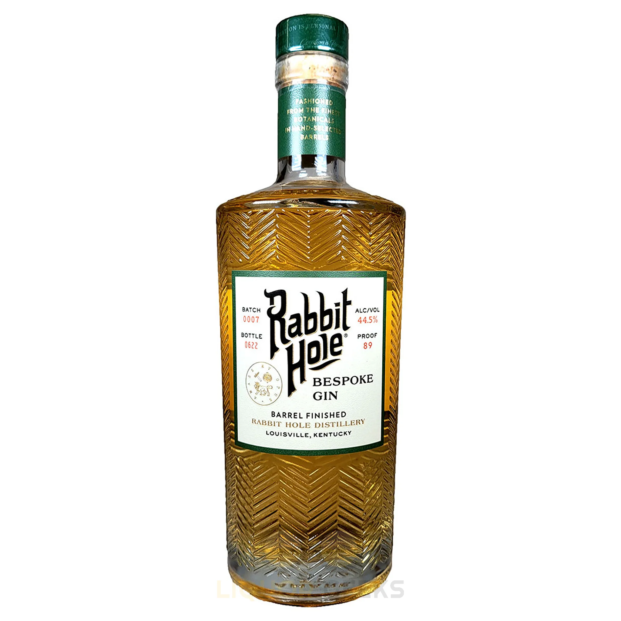 Rabbit Hole Bespoke Gin bottle