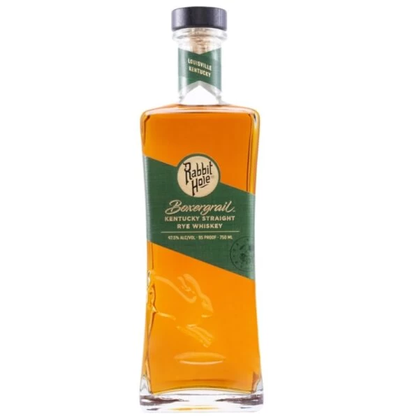 Rabbit Hole Boxergrail Straight Rye Whiskey bottle
