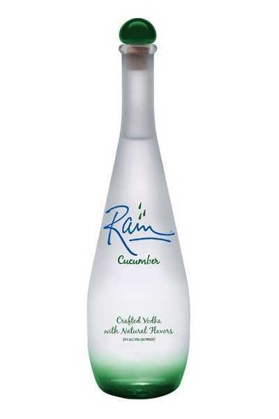 Rain Cucumber Vodka bottle