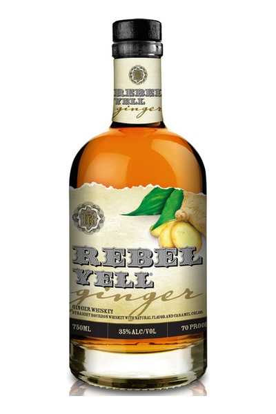 Rebel Ginger Whiskey Disco bottle