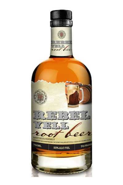 Rebel Root Beer Whiskey Disco bottle