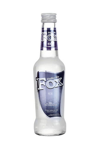 Red Fox Vodka Disco bottle