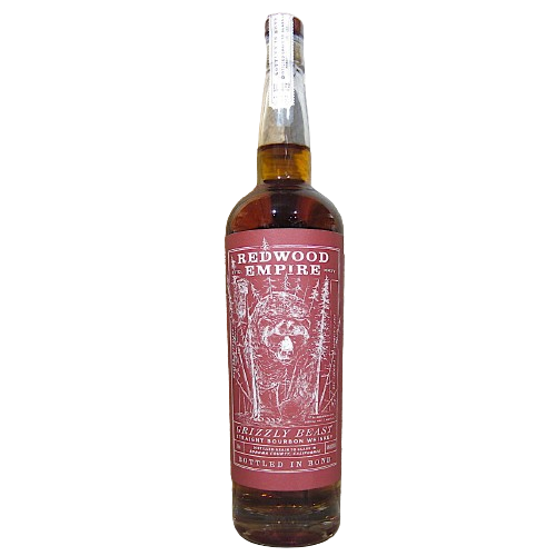 Redwood Empire Bottled In Bond Grizzly Beast Bourbon bottle