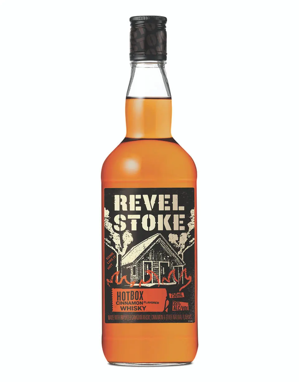 Revel Stoke Hot Box Cinnamon bottle
