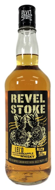 Revel Stoke Lei''d Pineapple bottle