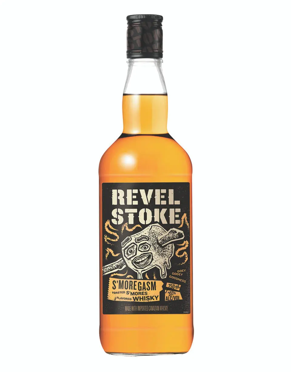Revel Stoke Smoregasm Toasted Smores Whisky bottle