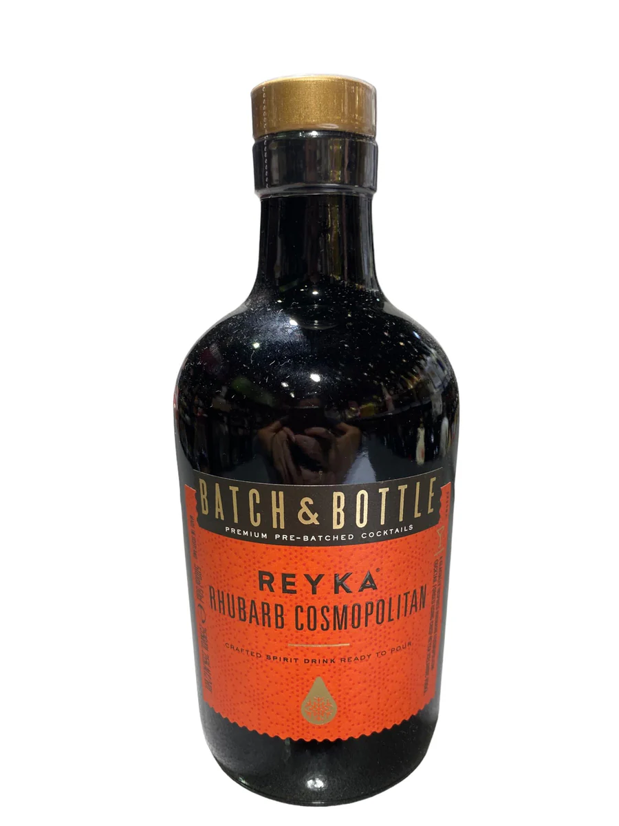 Reyka Rhubarb Cosmopolitan bottle