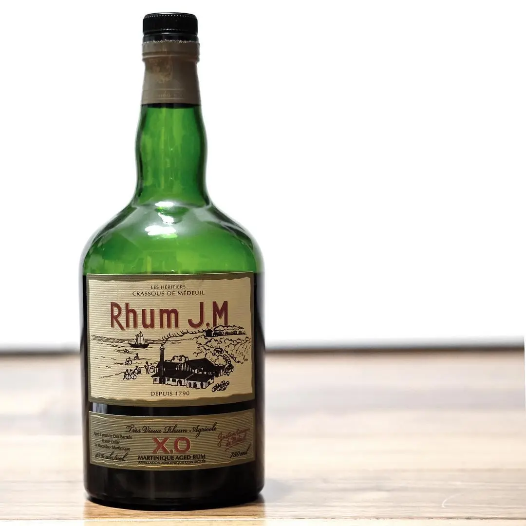 Rhum Jm Xo bottle
