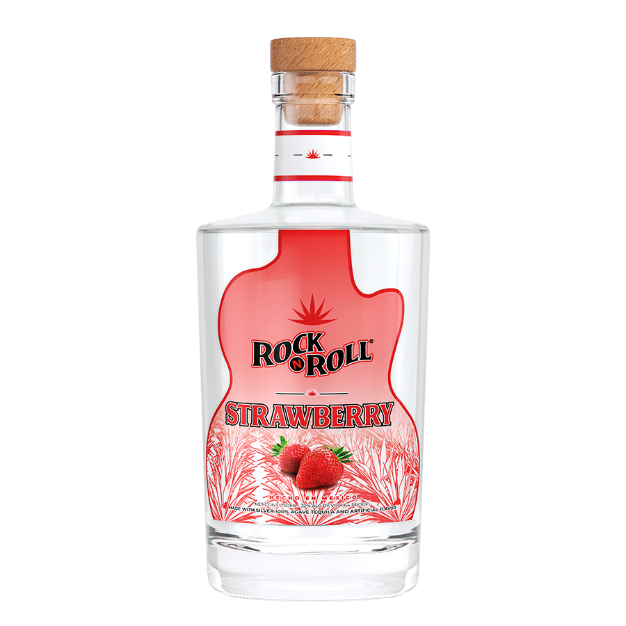 Rock N Roll Tequila Strawberry bottle