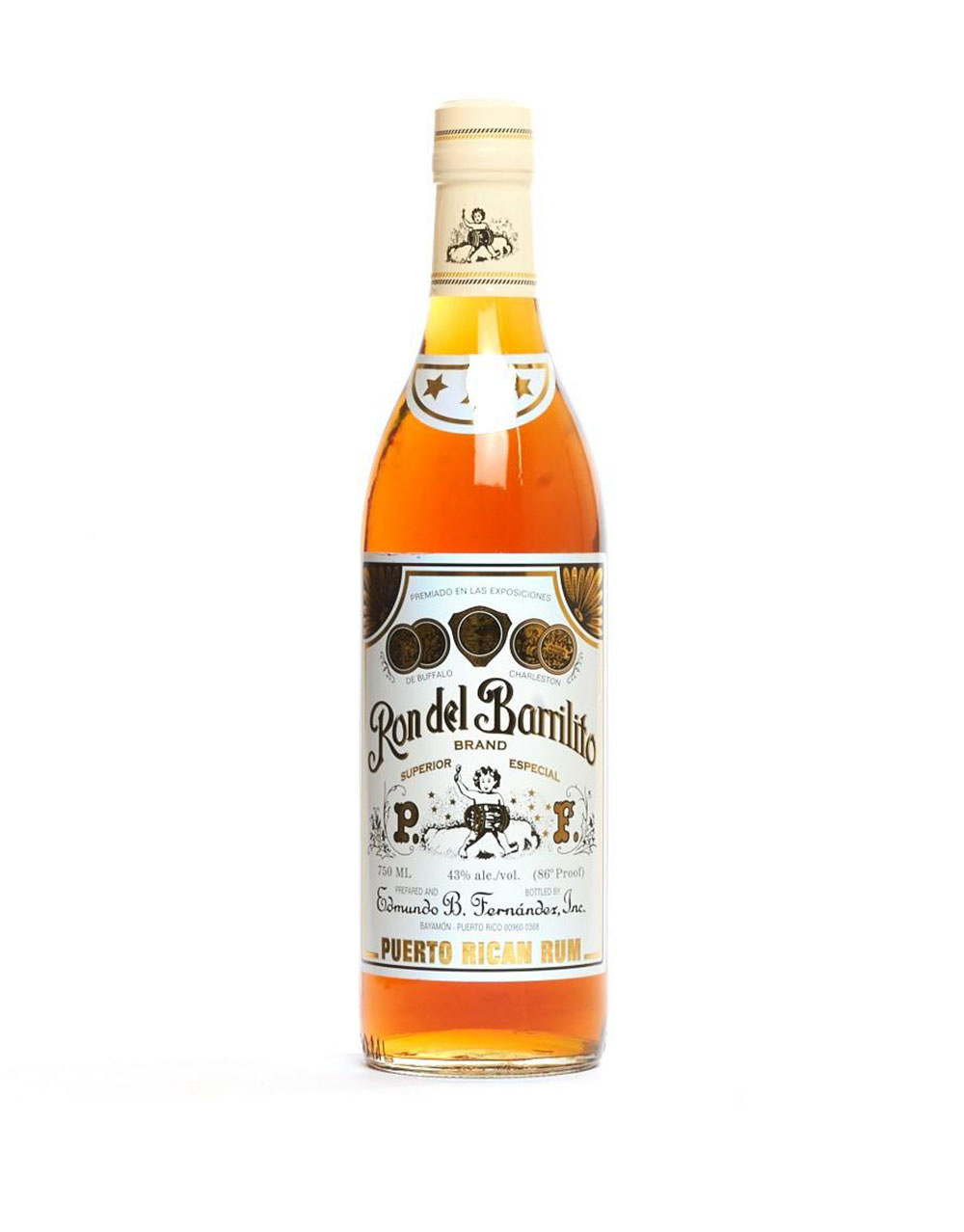 Ron Del Barrilito Three Star Superior Especial bottle