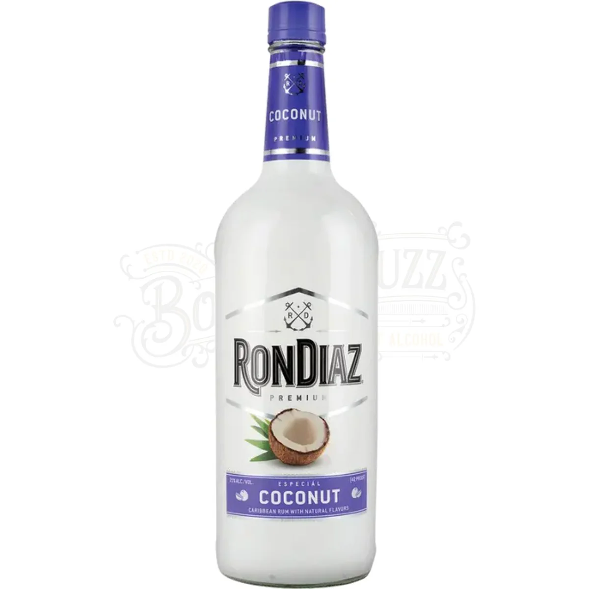 Rondiaz Coconut Rum bottle