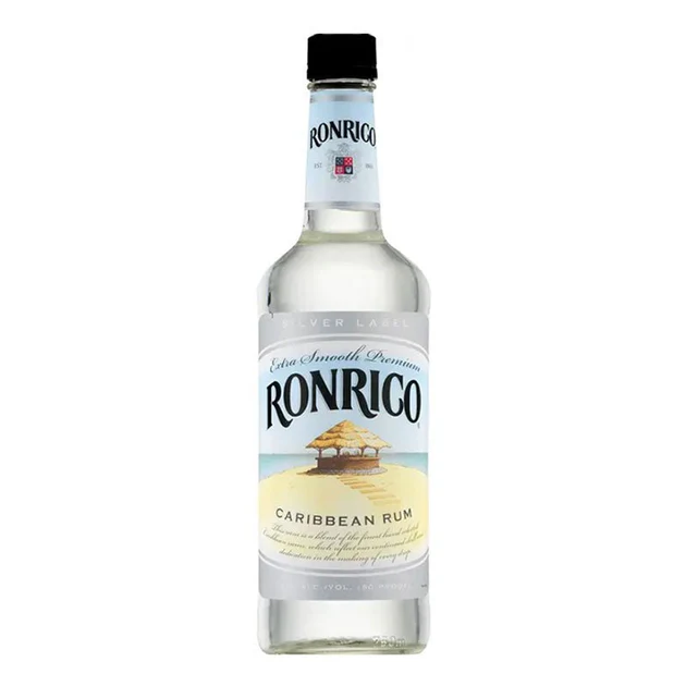 Ronrico Silver Label Rum bottle