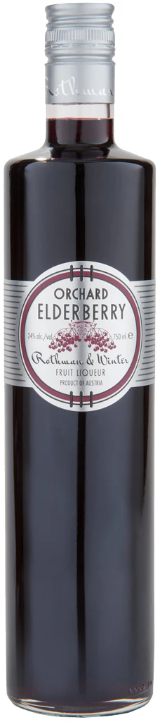 Rothman & Winter Orchard Elderberry Liqueur bottle